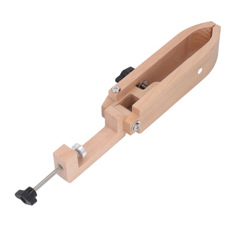 Hand Sewing Clamp with Hex Wrench Beech Wood Desktop Rotatable