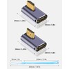Duttek 8K 90 Degree HDMI Adapter, Left & Right Angle