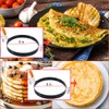 Large 2 Packs 8" Omelette Ring for Griddle,Stainless Steel 8
