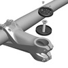 aiyraa Universal Bicycle Stem Top Cap Computer Mount, for Garmin