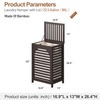 FILWH Laundry Hamper with Lid (16.9 * 13 * 26.5inches)