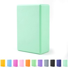 DoBetters Pilates Yoga Block Foaming Foam Brick Exercise Fitness (Mint Green)
