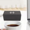Bluetooth Speaker Digital Wooden Alarm Clock Wireless Charging 15W Dual