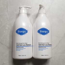 1+1 Bioga Biotin Damaged Hair Improvement Hair Loss Relief Shampoo - Olive Young's No. 1 Selling Hair Care Shampoo / 1+1 바이오가 바이오틴 손상모발개선 탈모완화 샴푸 - 올리브영 헤어케어 판매 1위 샴푸