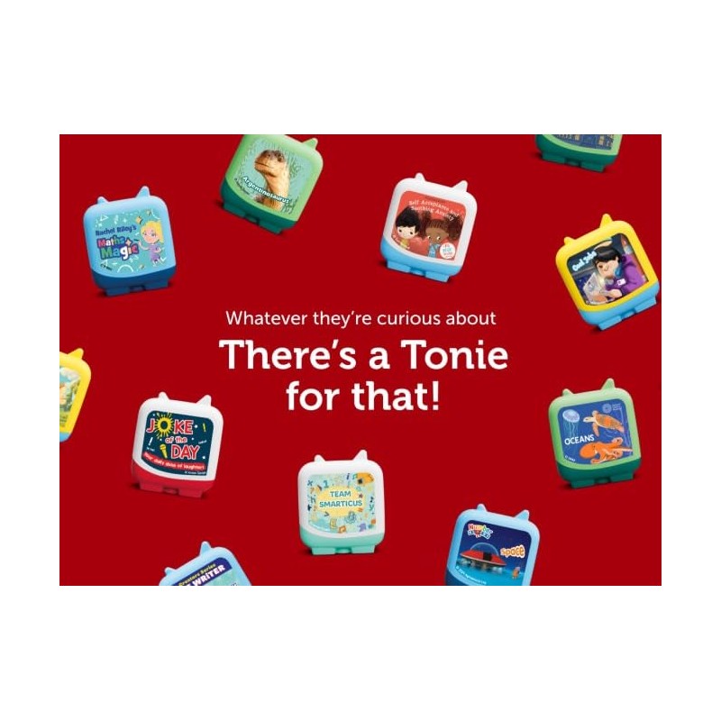 tonies Alphablocks Audio Clever Pocket Tonie Set, for use with