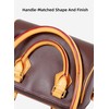 Replacement Leather Straps Fits Speedy Soft 25/30/35 Bags, Length 27.5