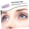 Baluue 3D Realistic Eyelashes 1 Pair Curly Strip Lashes for