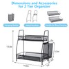 LEMIKKLE Countertop organizer for bathroom counter, the organizer for bedroom,