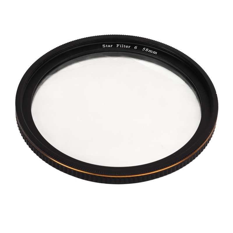 Star Filter 6 Line High Definition Coating Adjustable Cross Screen