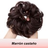 JJstar Hair Pieces Large Hair Ties for Women Curly Wavy