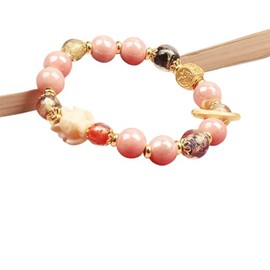 Love Attraction Bracelet for Women – Red Incense Ash Glaze Crystal Beads for Romance, Positive Energy & Inner Peace – Spiritual Gift for Her, One Size, Glass, glass