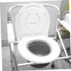 KOMBIUDA Elderly Toilet Stool Fixing Ring Comfortable Removable for Elderly