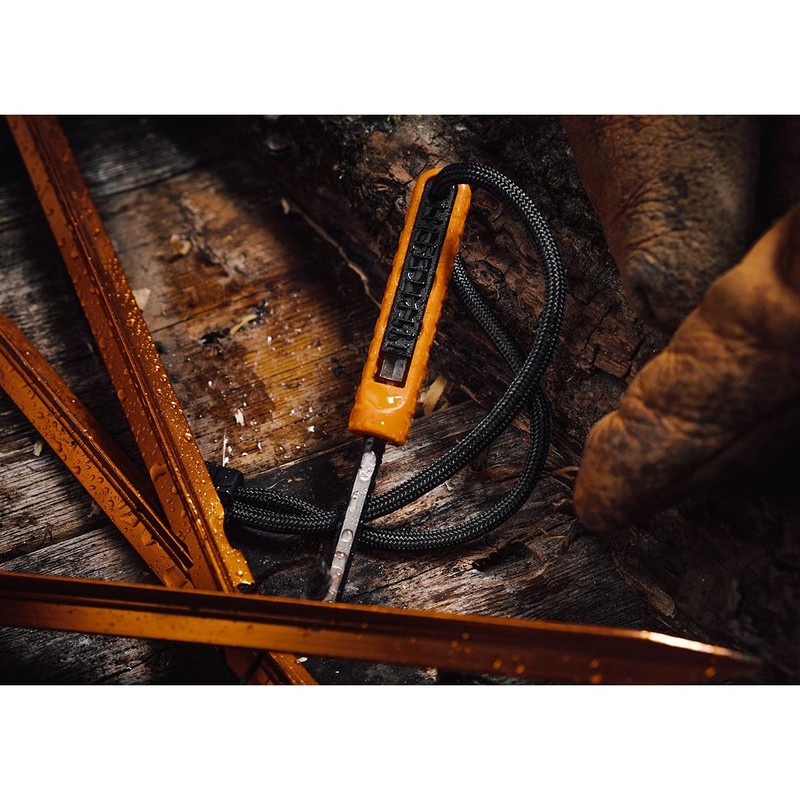 EXOTAC - polySTRIKER Lightweight Ferrocerium Fire Starter with Snap-in Striker