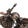 Motorcycle Toy Model Metallic Antique Texture Sturdy Smoothing Durable Metal