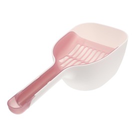 BESPORTBLE 1 Set Cat Litter Shovel Functional Filters Catcher Pellets Pad Pour Feeder Wire Multi Wand Disposal Post Scratcher Refill Kit Liners Scoop Sifter Clumping Pan Pink Plastic