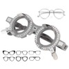 Optometry Lens Frame, Easy to Carry Trial Frame Super Durable