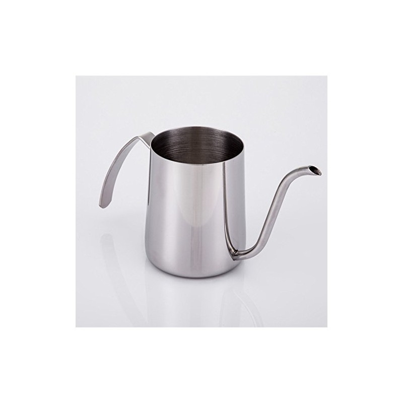 Kitchen Supplies, Coffee Drip Pot, Narrow Mouth, Stainless Steel, Drip