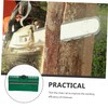 Kisangel 2pcs Chainsaw Chain Rail Plastic Chainsaw Guide Bar Dressing