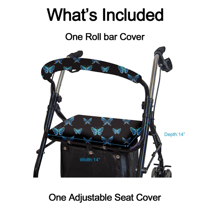 SPRING SEASON Wheelchair Seat Cushion & Backrest, Ergonomic, Comfortable, Durable,