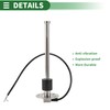 Motoforti Fuel Sending Unit and Gauge Set Boat Fuel Sending