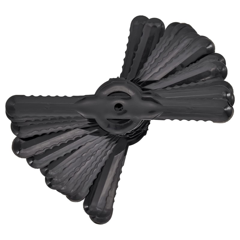 Skyzone 20 PCS Plastic Grass Strimmer Blades, 139mm Lawn Mower