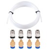 Aiqeer 3 Metre 3D Printer PTFE Teflon Tube, with 4