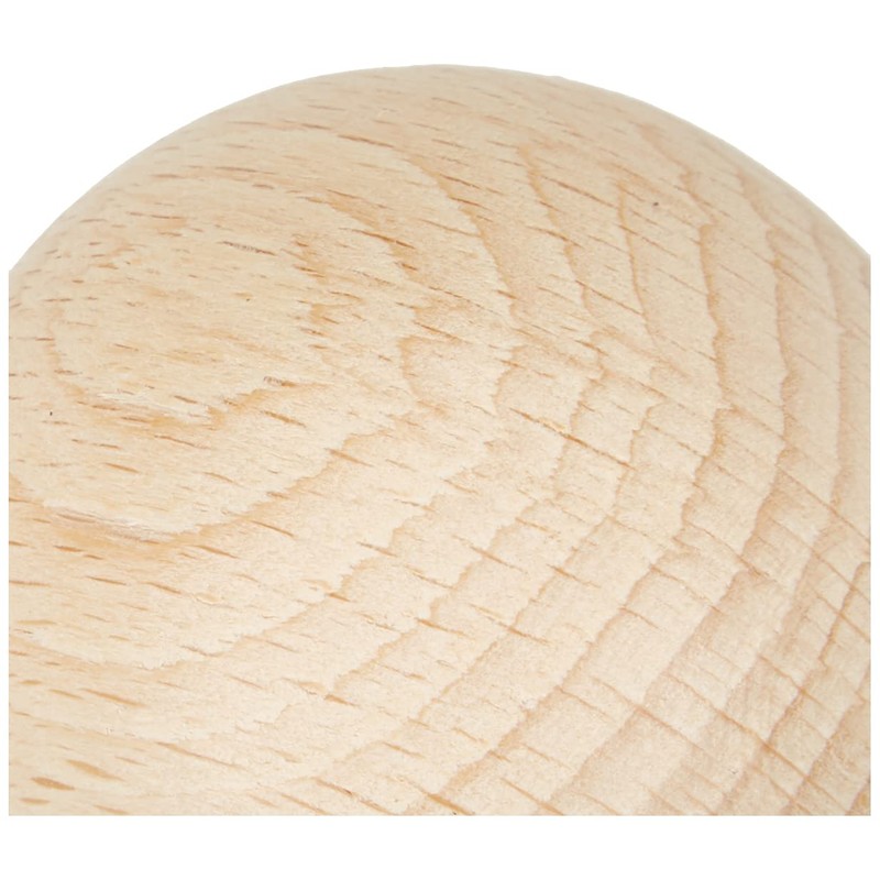 Rayher Set of 2 Wooden Balls for Crafts and Model