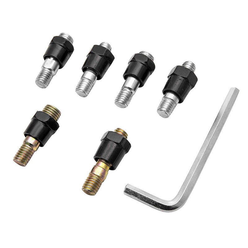 MASO Universal Motorcycle Side Mirrors 8mm/10mm Aluminum Diamond Style Motorcycle