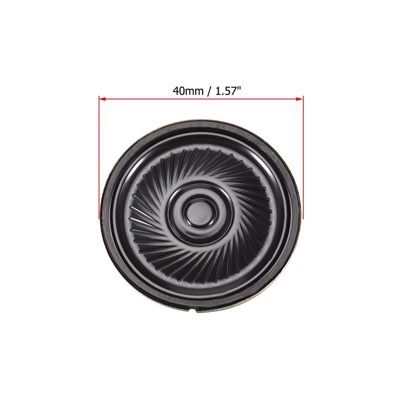 uxcell 0.5W 32 Ohm Micro Internal Speaker Magnet Loudspeaker 40mm