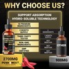 Penhoment 10in1 Cayenne Pepper Liquid Drops + Hawthorn Berry, Vitamin