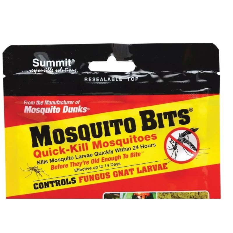 Summit 116-12 Quick Kill Mosquito Bits 8-Ounce Covers 2,000 sq.