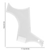 Lotsdonxia 3-in-1 Beard Shaping Tool – Transparent Comb & Styling
