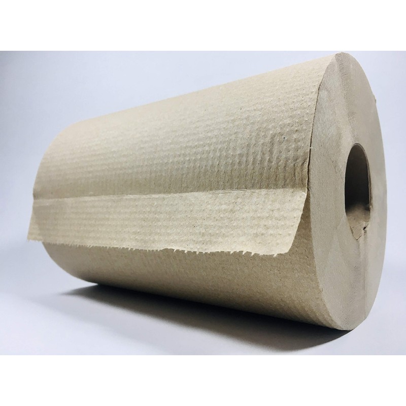 Cartney Canada Natural Kraft Paper Towel Roll 20cm (400 feet,