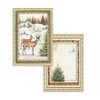 Stamperia Winter Botanic Scrapbooking Cards sbbpc06