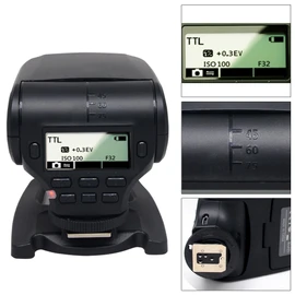 Mcoplus MK-320 TTL Flash Speedlite for Olympus OM-D E-P5 E-PM E-M1 E-M5 E-M10 EPL5 E-PL6 E-PL7 LUMIX GM5 GX1 GX7 GX8 G3 LX100 with Mcoplus Cloth