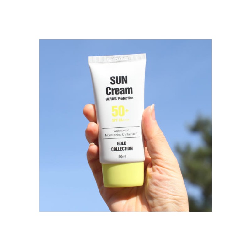Chamchoeun Chojoeun Daily Tone-Up Sun Cream Gold Collection Whitening UV
