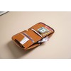 Moterm Zip Leather Case for Stalogy B6 Planner (Pebble Burnt