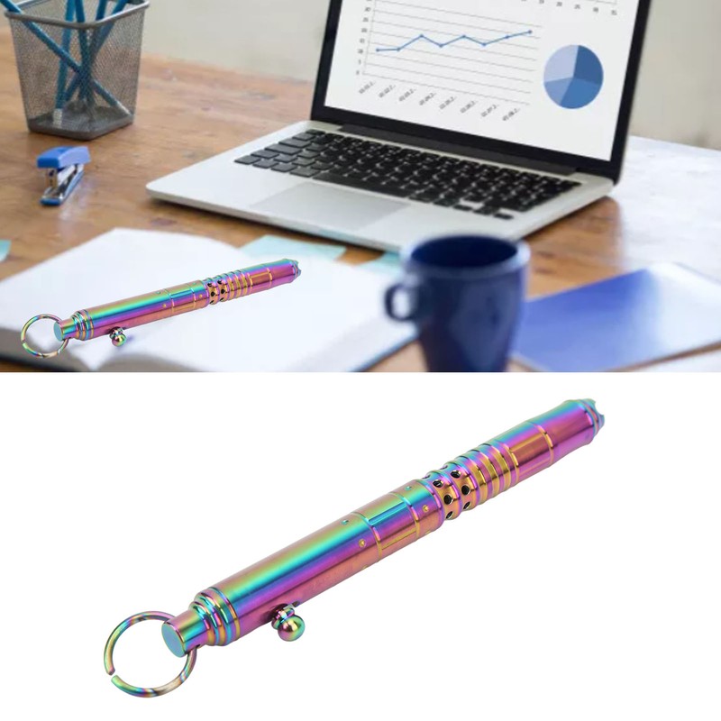 Titanium Alloy Ballpoint Pen Portable Pocket Pen for Everyday Use