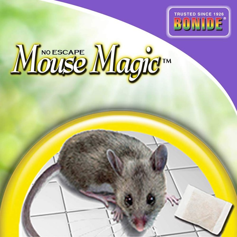 Bonide Mouse Magic Mouse Repellent Scent Packs, 4 Ready-to-Use Packs