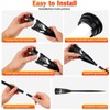 Solar Lights Outdoor Garden, 2Modes Flickering Dancing Flame Lights,IP65 Waterproof