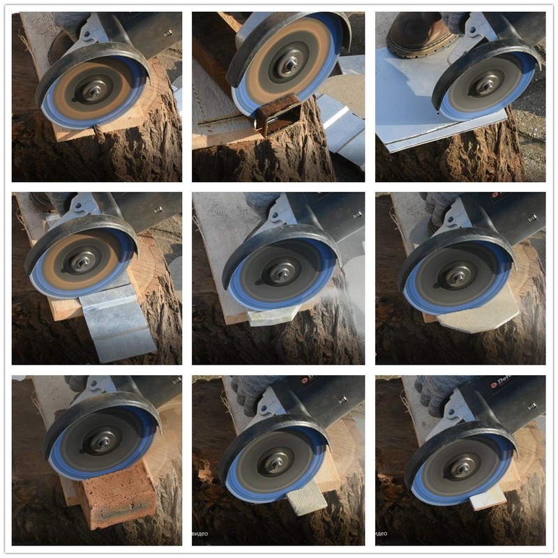 5“/125mm Diamond Cut Off Wheels for Metal Dark Blue Demolition/Rescue