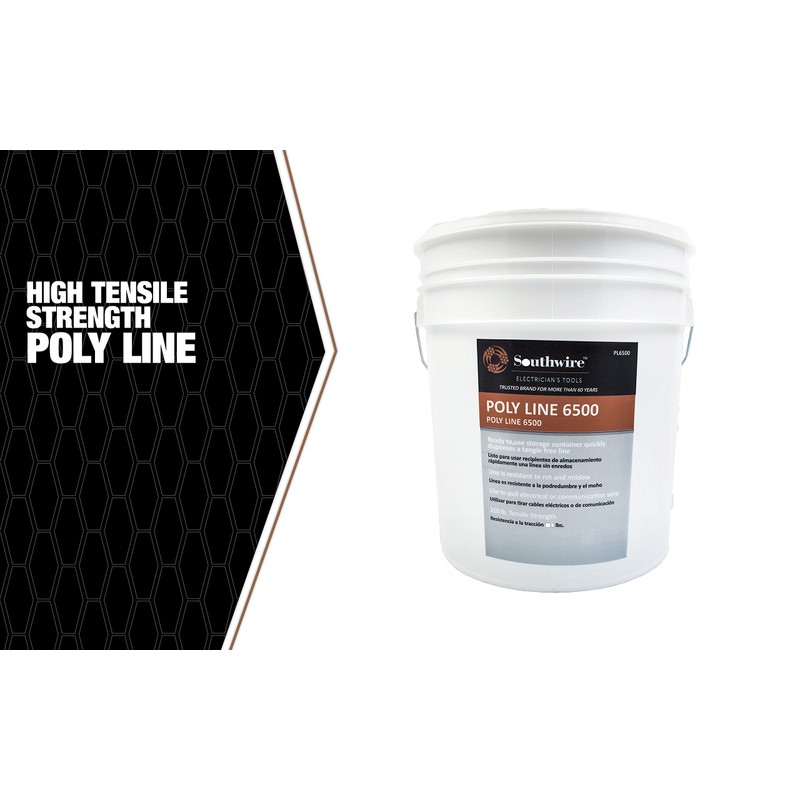Southwire Tools & Equipment PL6500 210 lbs Tensile Strength Fishing