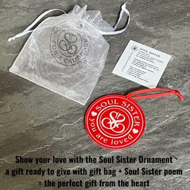 Adorno para hermana del alma que eres amado, regalos para hermana mejor amiga, regalos únicos de la amistad – adorno para hermanas del alma – You are Loved