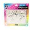 Creative - Star Face Gems Tattoo, 02605, Multicolor