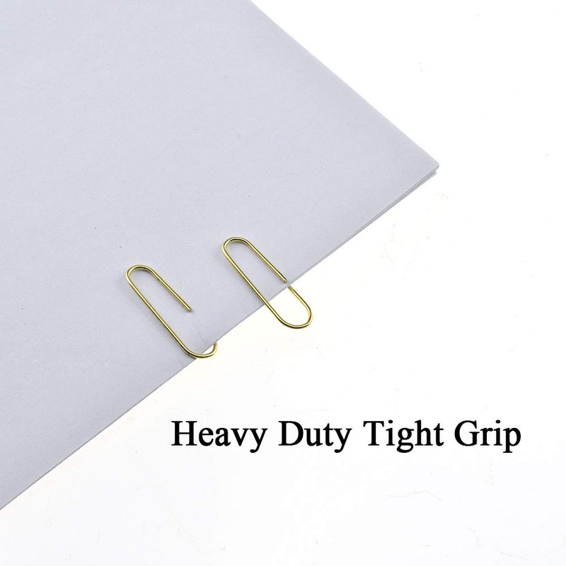 HAHIYO Paper Clips Sturdy 1.1 inches Length 300 Pack Paperclips