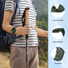 CeiBand Nylon Strap for 18 mm, 19 mm, 20 mm, 22 mm Lug Width, Elastic Quick Release Sport Replacement Wristband, Soft Comfortable Breathable Bracelets for Men and Women - Olive Green