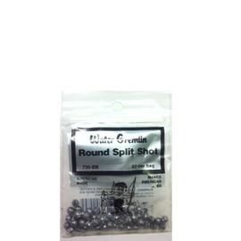 Water Gremlin Company 735-BB Round Split-Shot 60Pc