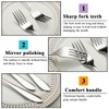 Berglander Table Fork Set with 12 Pieces 20.5 cm, Stainless