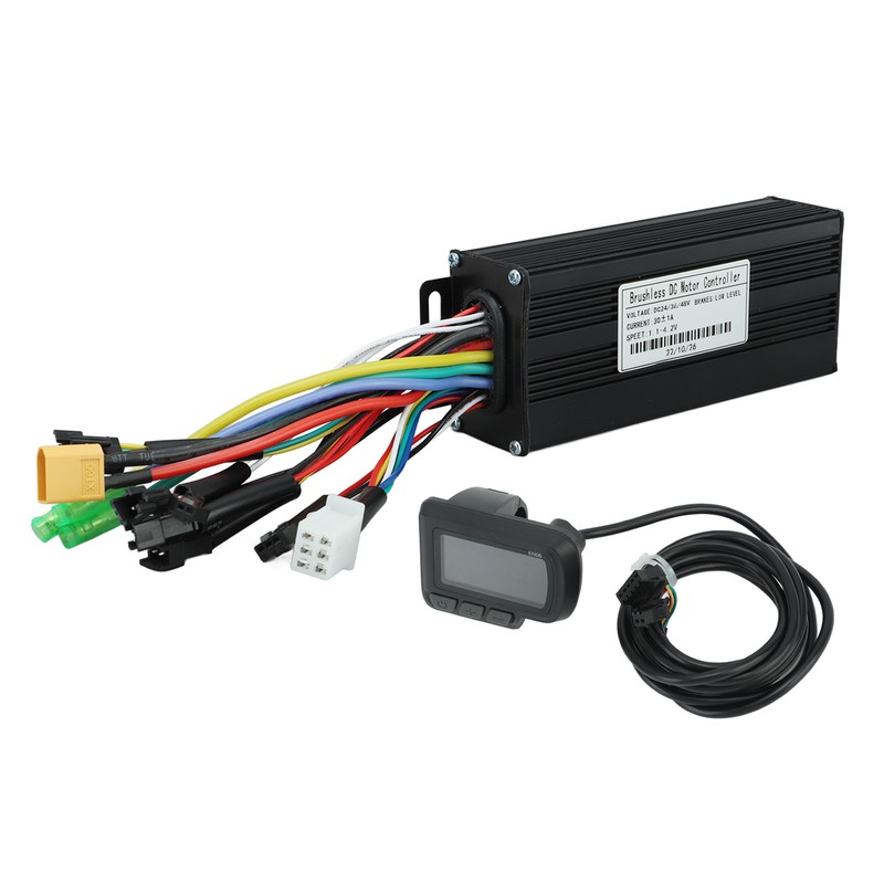 24V 36V 48V 1000W‑1500W 30A 3 Mode Sine Wave Controller