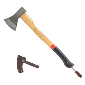 Adler - The Pulaski Axe - German Made Dual Axe/Hoe Head Multi-Tool for Camping & Landscaping, 3.5 lb Head, 27.5" Anti-Slip Handle